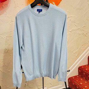 APT 9 Waffle Pale Blue Sweater